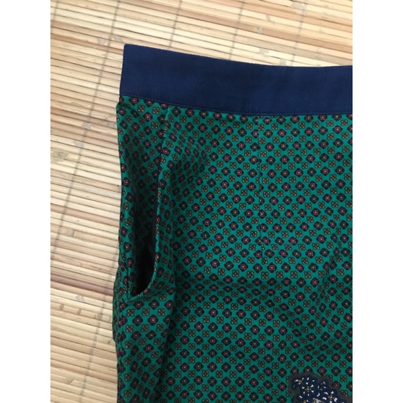 🌶 Anthro Wall Street Paisley Corduroy Skirt - Picture 4 of 8